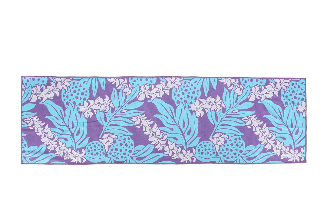 Cool Towel Ulu Lei Purple