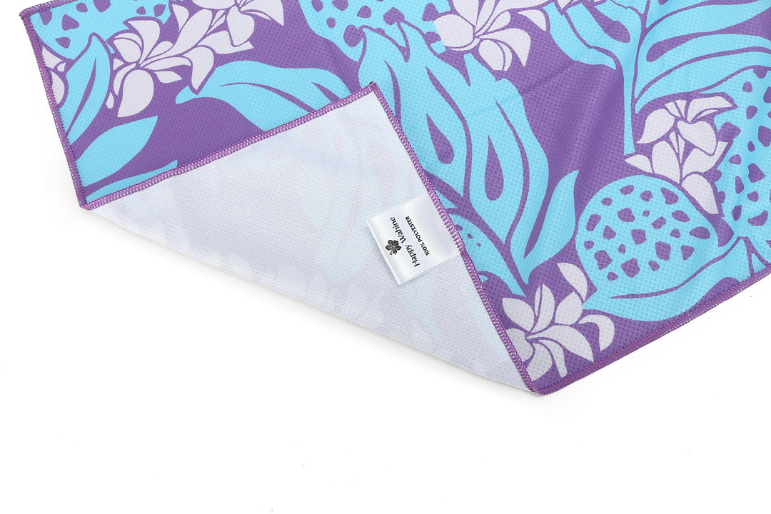 Cool Towel Ulu Lei Purple
