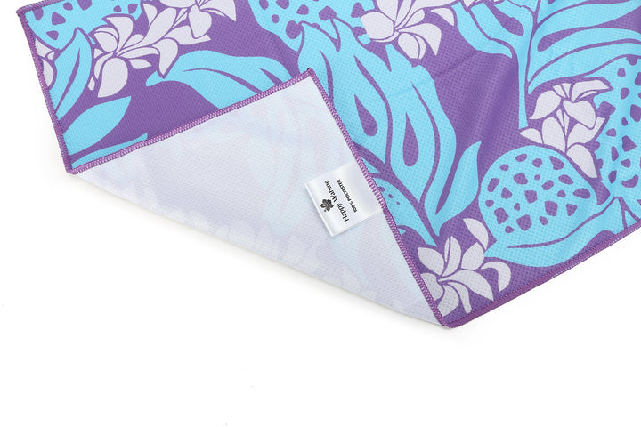 Cool Towel Ulu Lei Purple