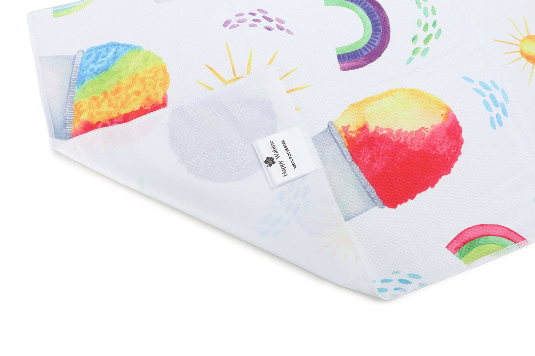 Cool Towel Shave Ice White