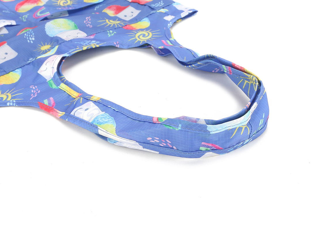 Foldable Bag Jacqueline Shave Ice Blue