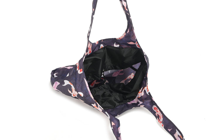 Foldable Bag Jacqueline Koi Navy