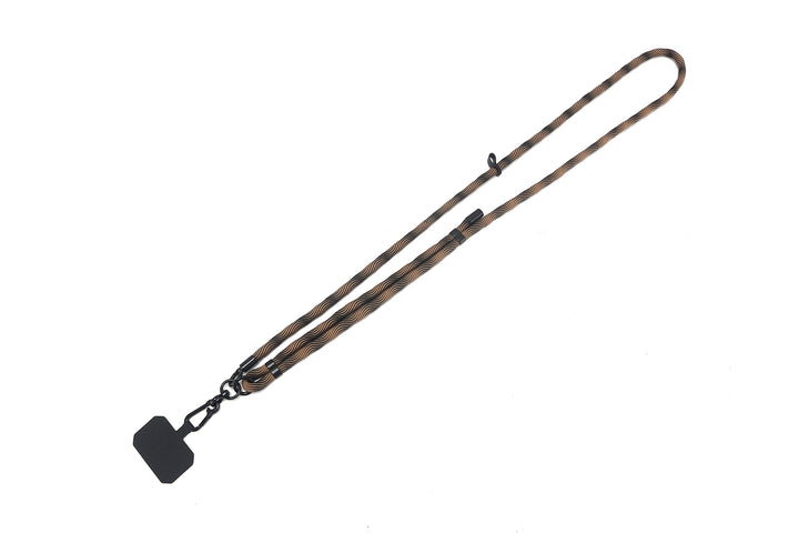 Phone Strap Black-Beige