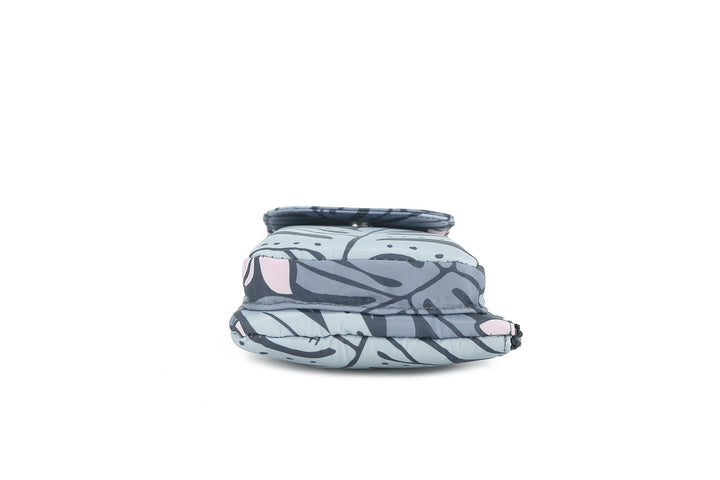 Crossbody Phone Wallet Anna Ke'olu Laua'e Grey