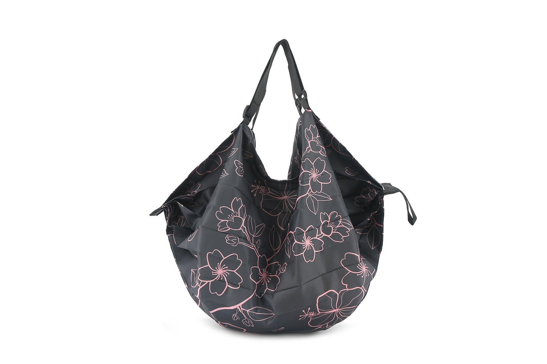 Foldable Bag Jazmine Sakura Grey