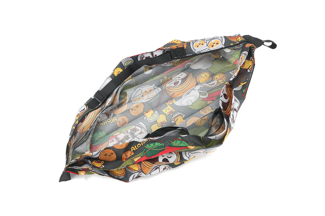 Foldable Bag Jazmine Dim Sum Grey