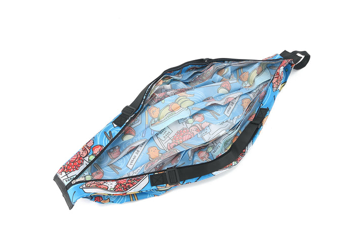 Foldable Bag Jazmine Poke Competition Blue