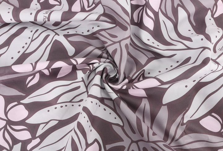 Sand-free Reversible Beach Towel Laua'e Grey Laua'e Dark Grey