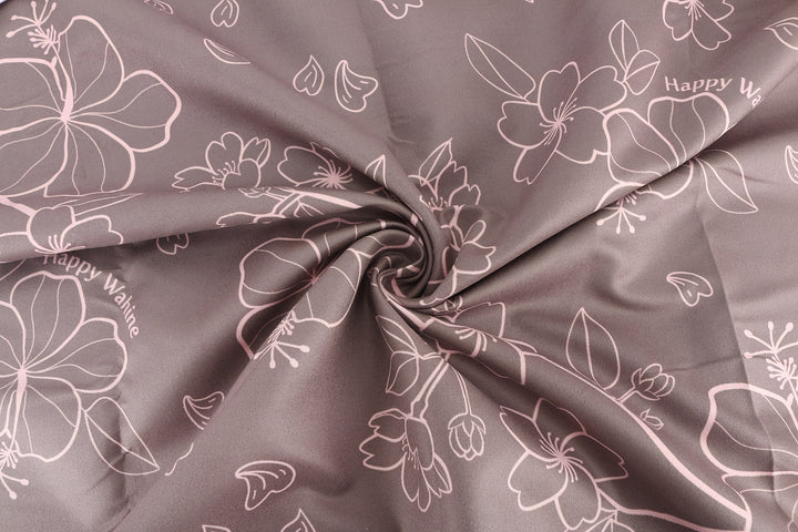 Sand-free Reversible Beach Towel Sakura Grey Sakura Pink