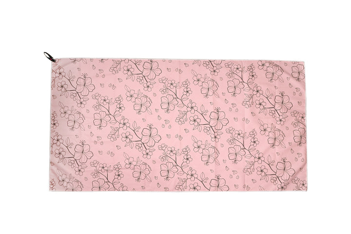 Sand-free Reversible Beach Towel Sakura Grey Sakura Pink