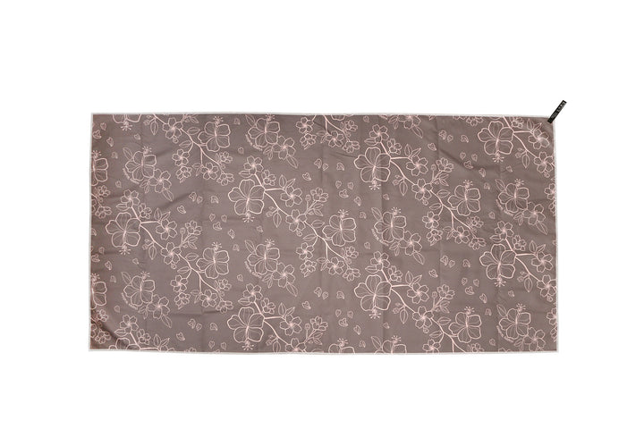 Sand-free Reversible Beach Towel Sakura Grey Sakura Pink
