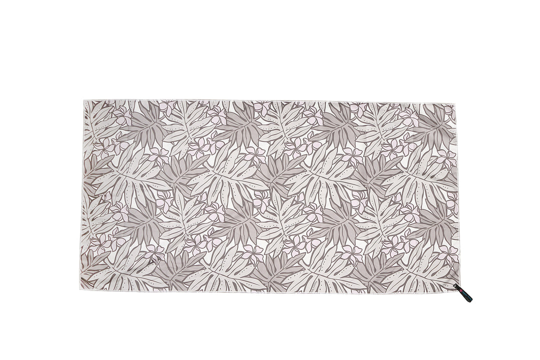 Sand-free Reversible Beach Towel Laua'e Grey Laua'e Dark Grey