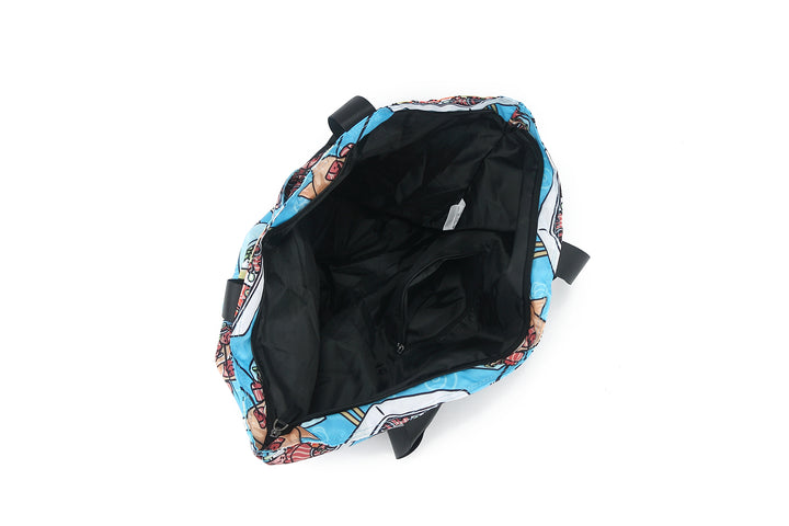Foldable Tote James Poke Competition Blue