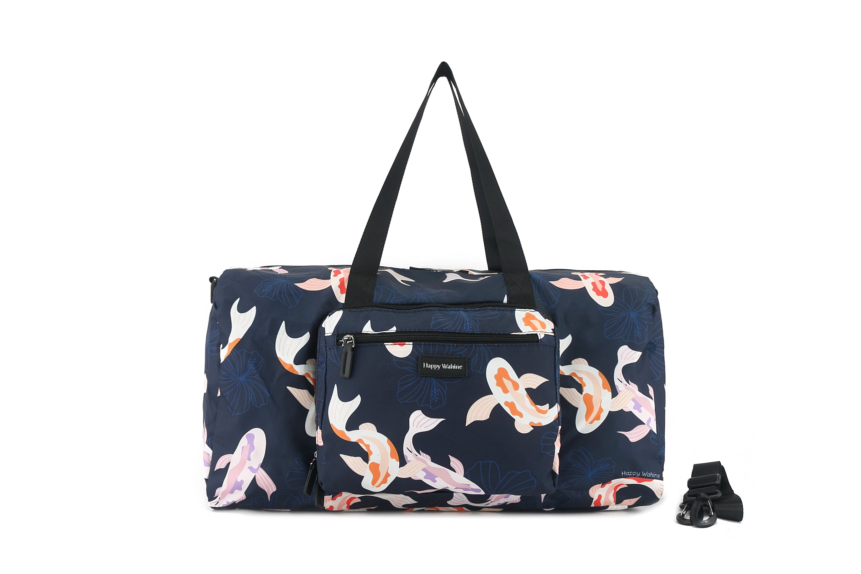 Duffle Bag Stephanie Koi Navy – Happy Wahine