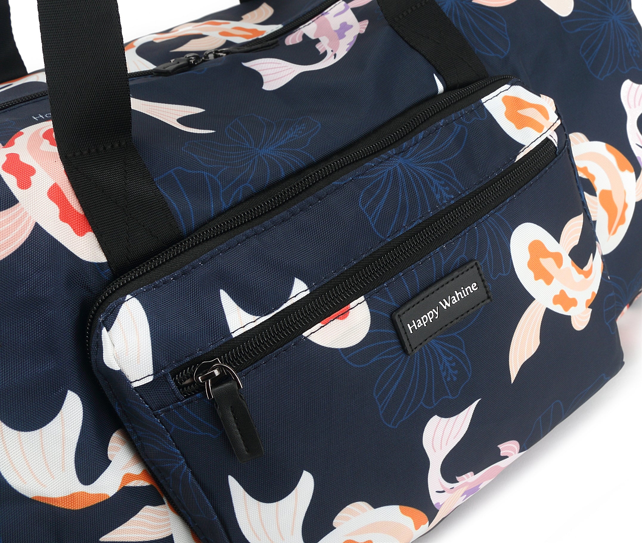 Duffle Bag Stephanie Koi Navy – Happy Wahine
