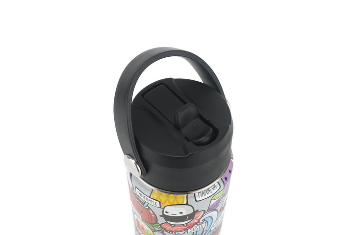 Insulated Water Bottle 12oz Craving Hawai'i Grey
