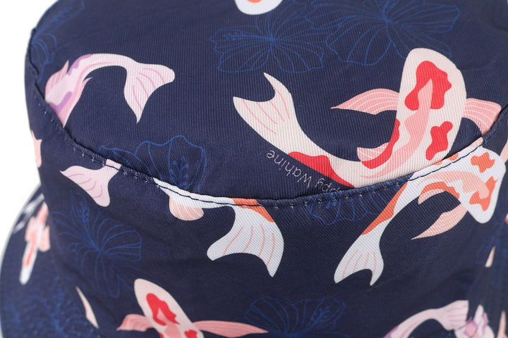 Bucket Hat Koi Navy