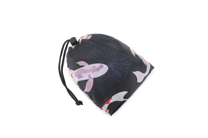 Foldable Bag Jacqueline Koi Navy
