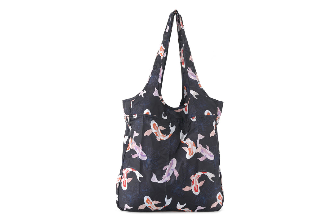Foldable Bag Jacqueline Koi Navy