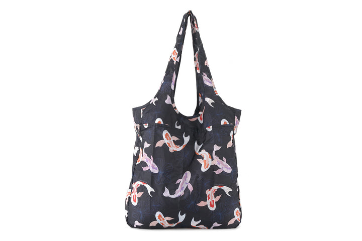 Foldable Bag Jacqueline Koi Navy