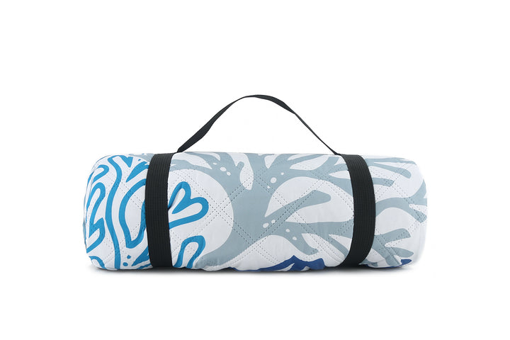 Beach Mat Coral Blue