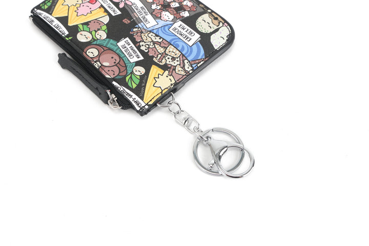 Card Case May Local Snacks Black