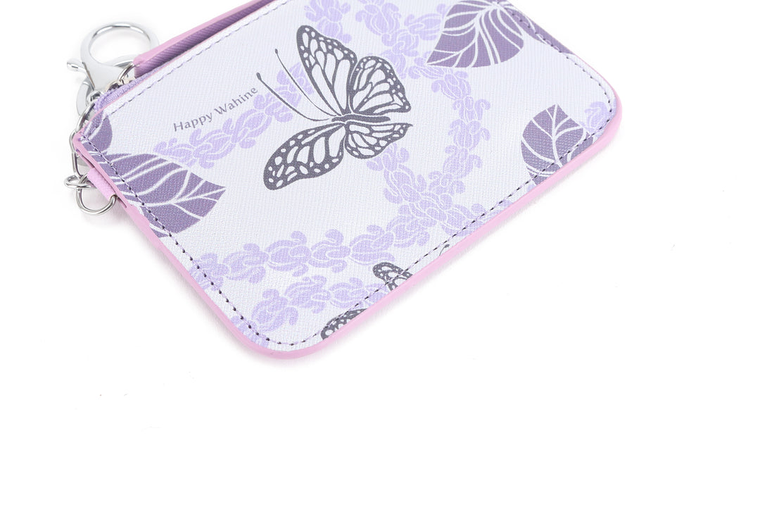 Card Case May Crownflower Purple