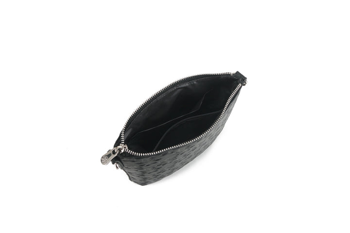 Crossbody Lisa Tiare Embossed Black