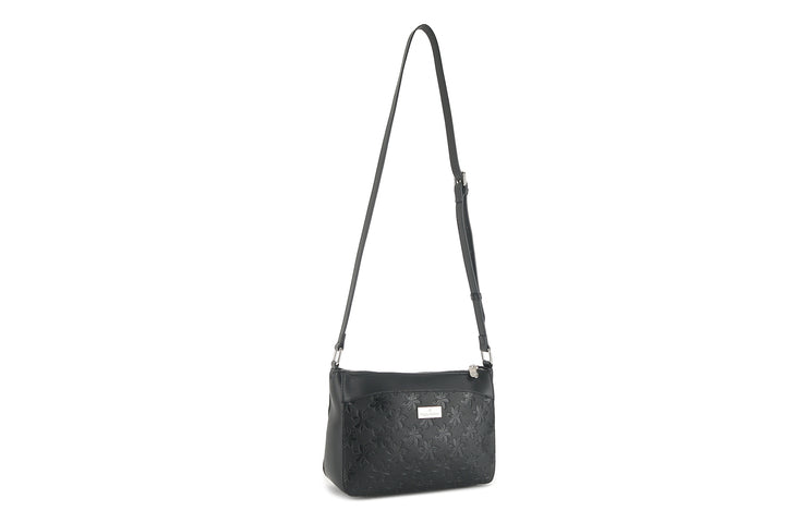 Crossbody Brittney Tiare Embossed Black