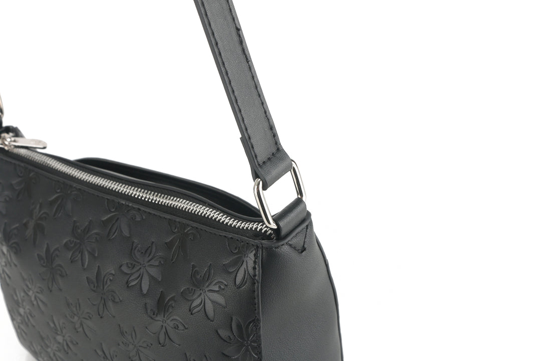 Crossbody Brittney Tiare Embossed Black