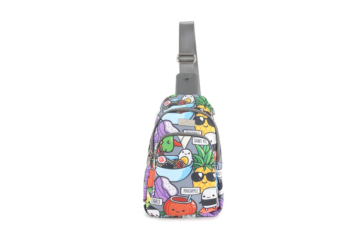 Sling Bag Ke'olu Craving Hawaii Grey