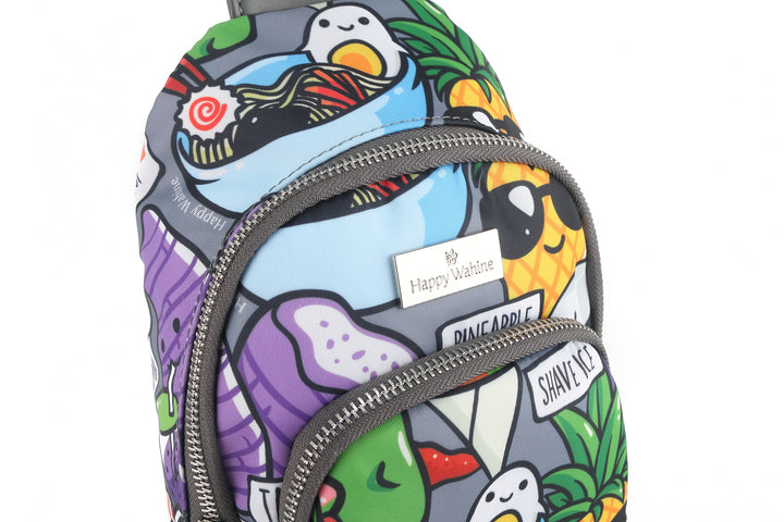 Sling Bag Ke'olu Craving Hawaii Grey