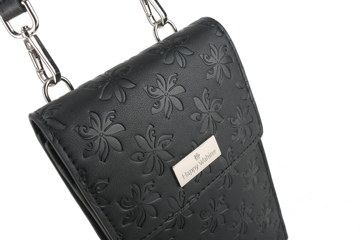 Crossbody Anna Tiare Embossed Black