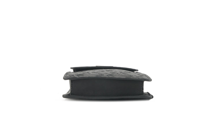 Crossbody Anna Tiare Embossed Black