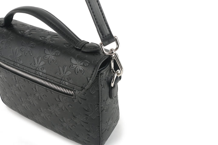 Satchel Alice Tiare Embossed Black