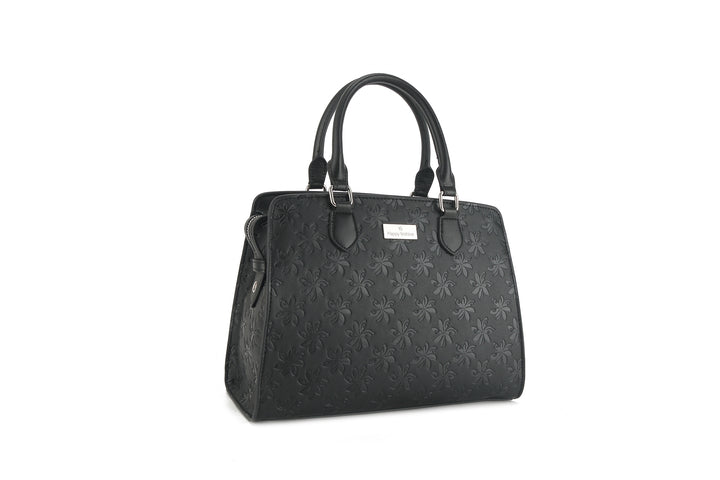 Satchel Gigi Tiare Embossed Black