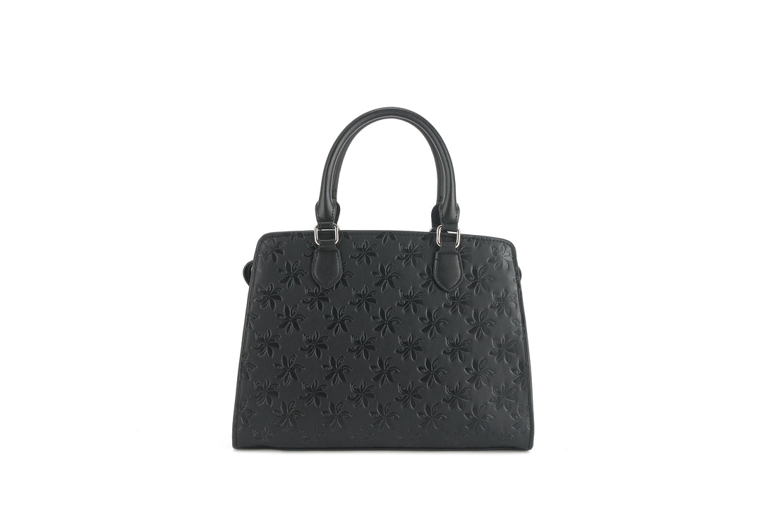 Satchel Gigi Tiare Embossed Black