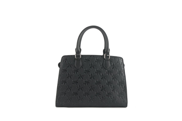 Satchel Gigi Tiare Embossed Black