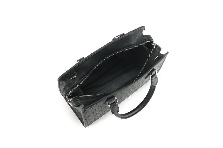 Satchel Gigi Tiare Embossed Black