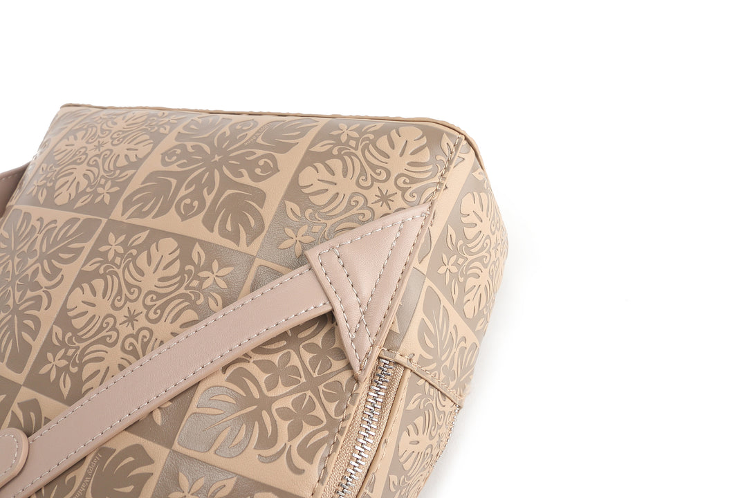 Backpack Tiffany Quilt Embossed Beige