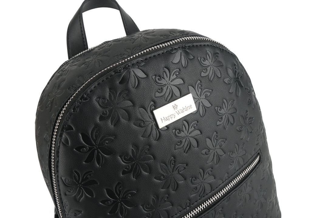Backpack Tiffany Tiare Embossed Black