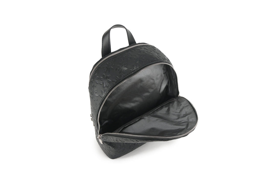 Backpack Tiffany Tiare Embossed Black