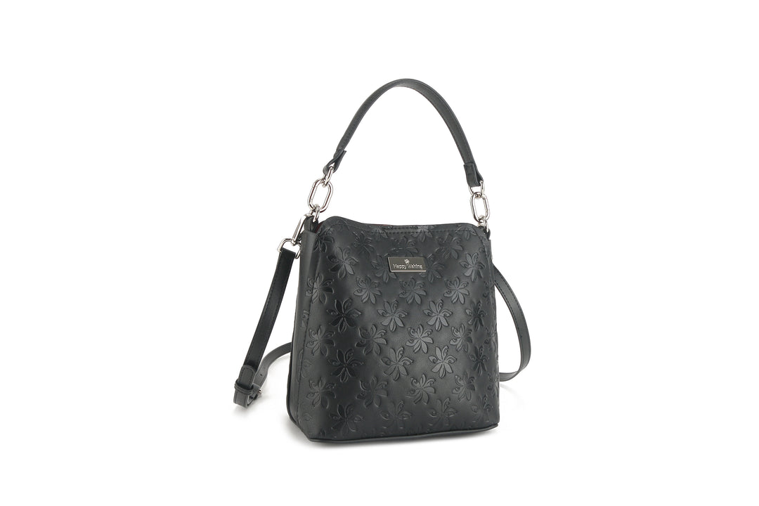 Crossbody Abby Tiare Embossed Black