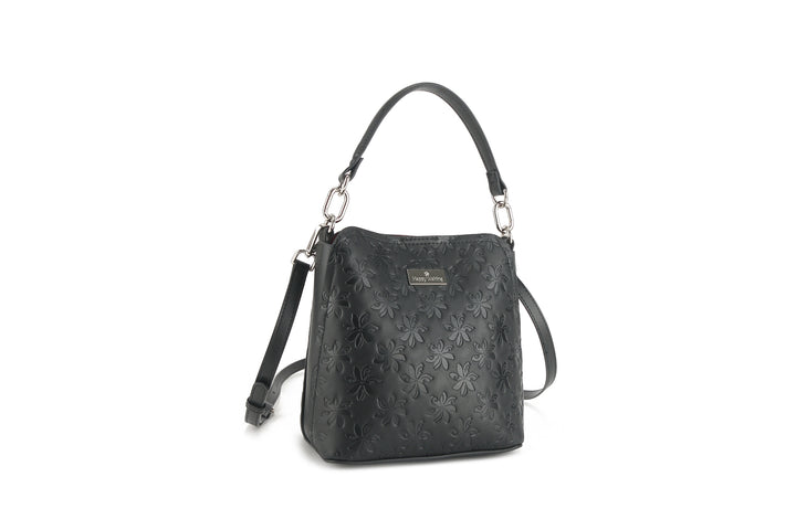 Crossbody Abby Tiare Embossed Black