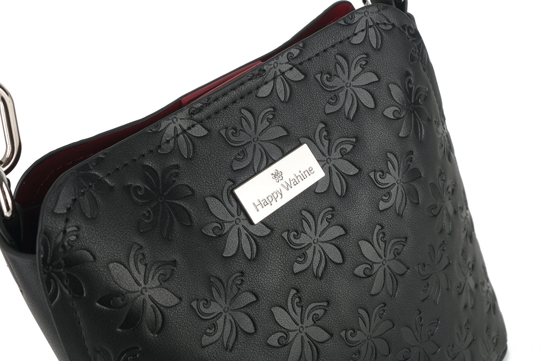Crossbody Abby Tiare Embossed Black