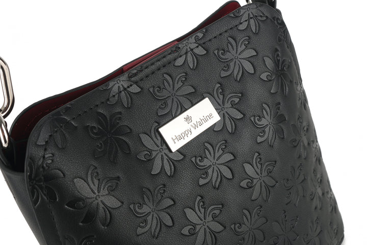 Crossbody Abby Tiare Embossed Black