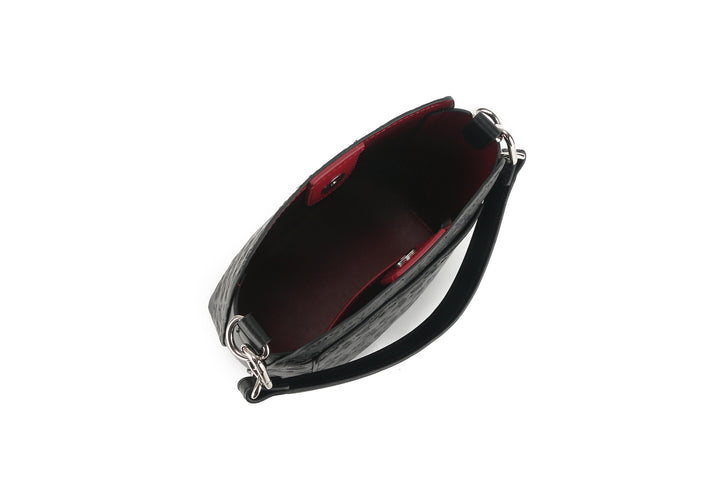 Crossbody Abby Tiare Embossed Black