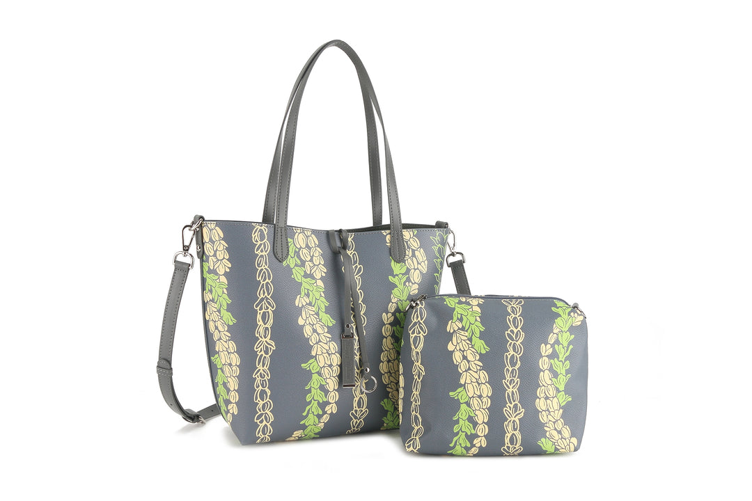 Reversible Tote Nancy Small Pakalana Grey