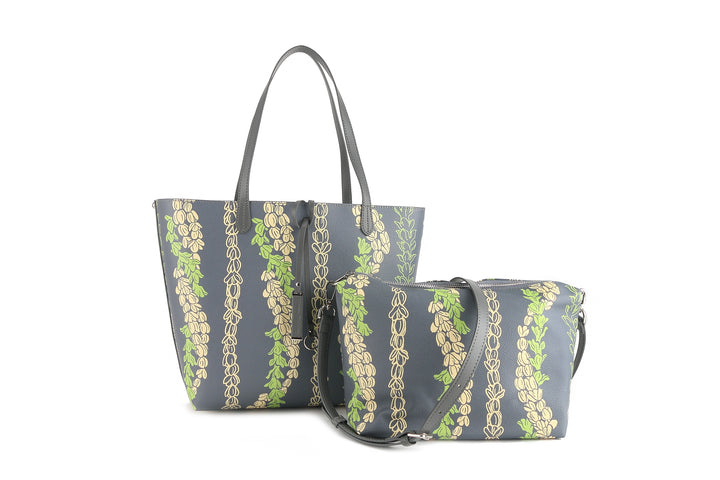 Reversible Tote Nancy Small Pakalana Grey