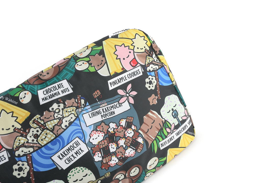 Carry-All Tote Local Snacks Black